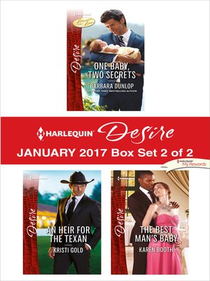 cover image of Harlequin Desire January 2017, Box Set 2 of 2